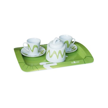 Tete a Tete top moka con Zuccheriera Set