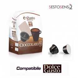 Pop Caffè E-Gusto Cioccolato 16 capsule