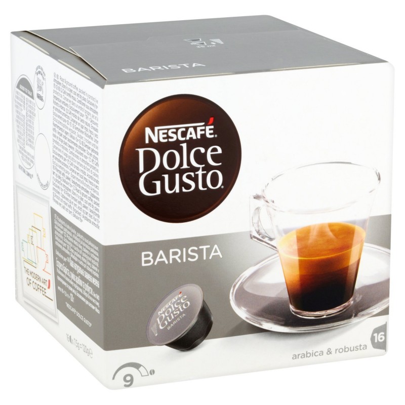 16 capsule nescafè dolcegusto espresso barista