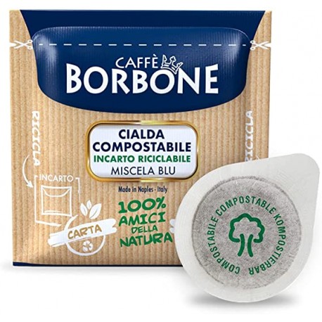 150 cialde caffè Borbone miscela Blu
