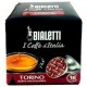16 Capsule Bialetti Mokespresso Torino gusto cioccolatato