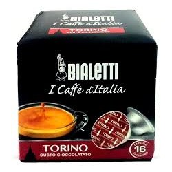 16 Capsule Bialetti Mokespresso Torino gusto cioccolatato