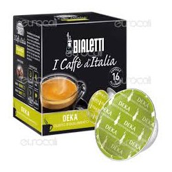 16 Capsule Bialetti Mokespresso Deka